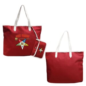 Order of the Eastern Star Past Matron Tote Bag - OES Cordura Bag